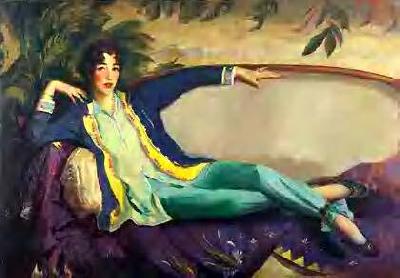 Robert Henri Gertrude Vanderbilt Whitney, 1916, by Robert Henri China oil painting art